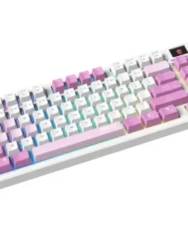 MSI Gaming клавиатура Forge GK600 TKL W виолетов US