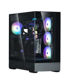 Zalman ZALMAN P40 PRISM PLUS Mid-Tower черен