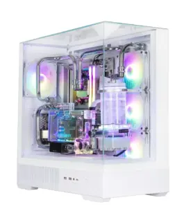 Zalman ZALMAN P40 PRISM PLUS Mid-Tower бял