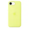 Apple iPhone 16e Silicone Case - Neon жълт