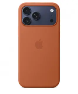 Apple iPhone 17 Pro Max Silicone Case with MagSafe – Terra Cotta