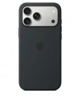 Apple iPhone 17 Pro Max Silicone Case with MagSafe - черен