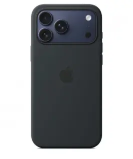 Apple iPhone 17 Pro Max Silicone Case with MagSafe – черен