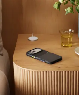 Alternative view of Apple Beats iPhone 17 Pro Max Rugged Case with MagSafe and Camera Control - Everest черен