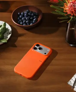 Alternative view of Apple Beats iPhone 17 Pro Max Rugged Case with MagSafe and Camera Control - Sierra оранжев