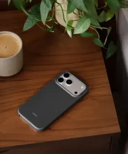 Alternative view of Apple Beats iPhone 17 Pro Max Case with MagSafe and Camera Control - Granite Gray