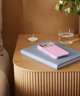 Alternative view of Apple Beats iPhone 17 Pro Max Case with MagSafe and Camera Control - Pebble розов