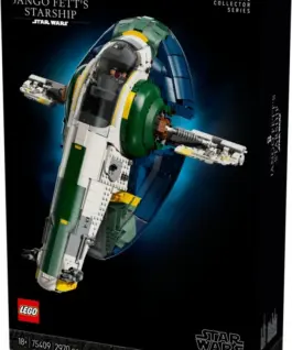 Alternative view of LEGO Bricks Star Wars 75409 Jango Fetts Firespray-Class Starship