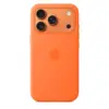 Apple iPhone 17 Pro Silicone Case with MagSafe - оранжев