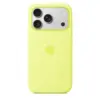 Apple iPhone 17 Pro Silicone Case with MagSafe - Neon жълт