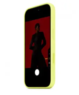 Apple iPhone 17 Pro Silicone Case with MagSafe – Neon жълт