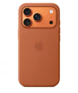 Apple iPhone 17 Pro Silicone Case with MagSafe - Terra Cotta
