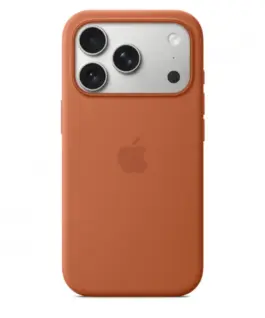 Alternative view of Apple iPhone 17 Pro Silicone Case with MagSafe - Terra Cotta