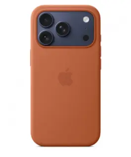 Apple iPhone 17 Pro Silicone Case with MagSafe – Terra Cotta