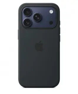 Apple iPhone 17 Pro Silicone Case with MagSafe – черен