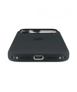 Apple iPhone 17 Pro Silicone Case with MagSafe – черен