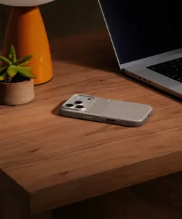 Alternative view of Apple Beats iPhone 17 Pro Rugged Case with MagSafe and Camera Control - Alpine сив