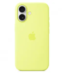 Apple iPhone 17 Silicone Case with MagSafe - Neon жълт