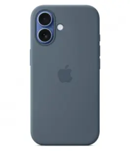 Apple iPhone 17 Silicone Case with MagSafe - Anchor Blue