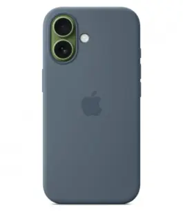 Apple iPhone 17 Silicone Case with MagSafe – Anchor Blue