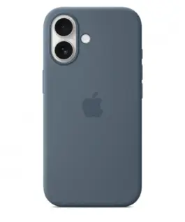 Apple iPhone 17 Silicone Case with MagSafe – Anchor Blue