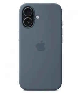 Apple iPhone 17 Silicone Case with MagSafe – Anchor Blue
