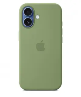 Apple iPhone 17 Silicone Case with MagSafe – Light Moss