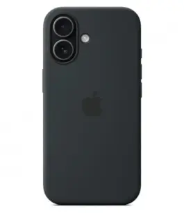 Apple iPhone 17 Silicone Case with MagSafe - черен