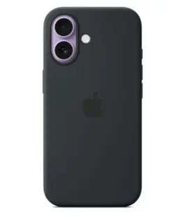 Apple iPhone 17 Silicone Case with MagSafe – черен