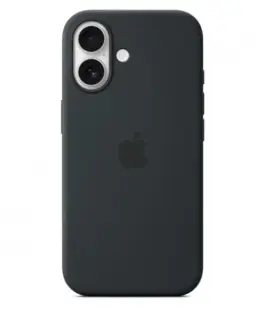 Apple iPhone 17 Silicone Case with MagSafe – черен