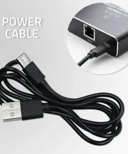 Qoltec Splitter Ethernet mini SWITCH 1×4 RJ45