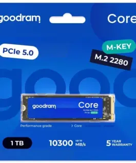 Alternative view of GOODRAM SSD диск Core 1TB Gen5 2280 10200/8400MB/s