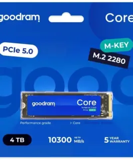 Alternative view of GOODRAM SSD диск Core 4TB Gen5 2280 9200/8100MB/s