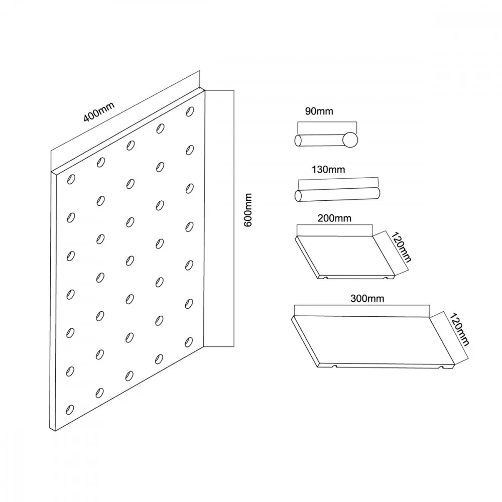 Maclean Wooden board organizer MC-130 WD - Image 4