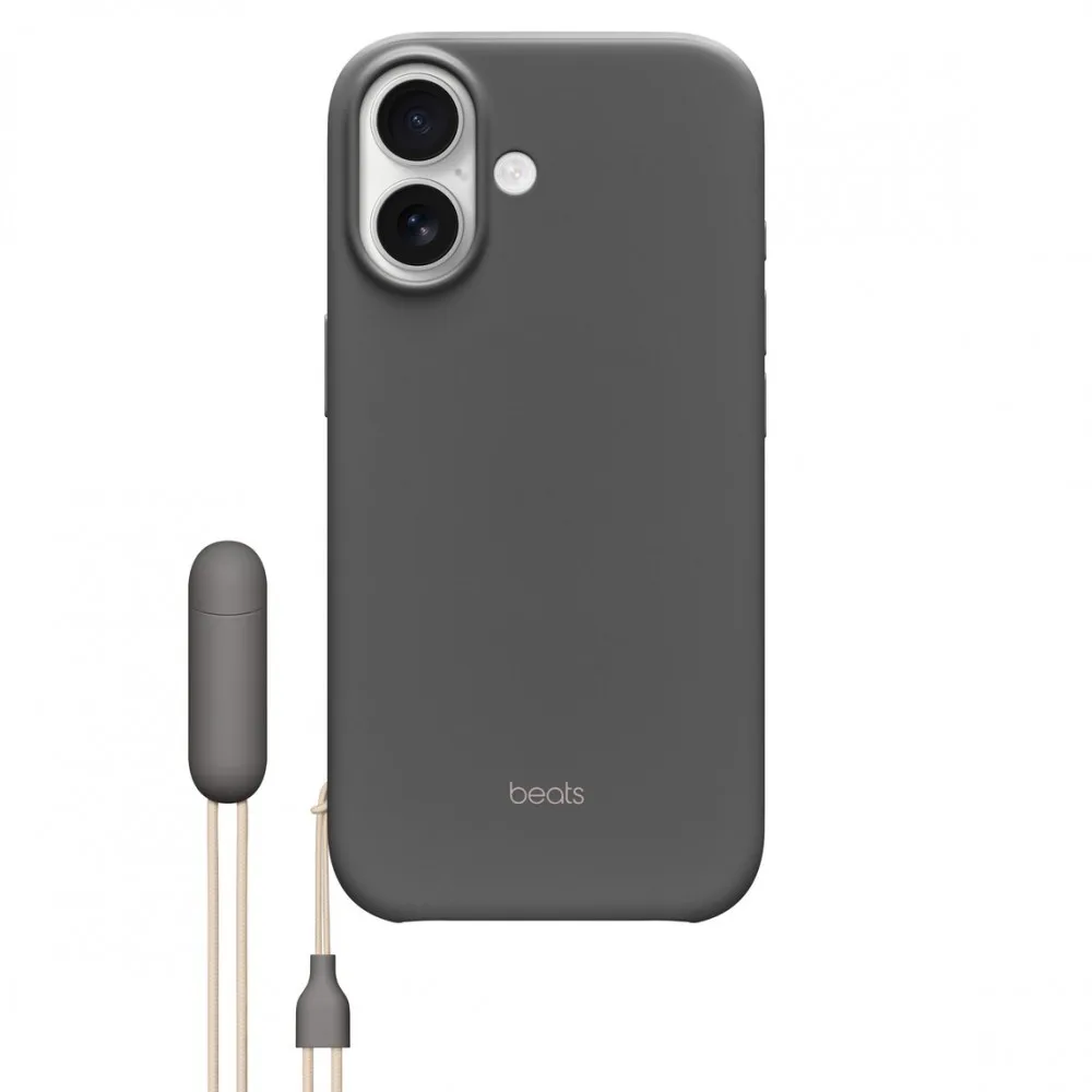 Apple Beats iPhone 17 Kickstand Case with MagSafe and Camera Control - Granite сив