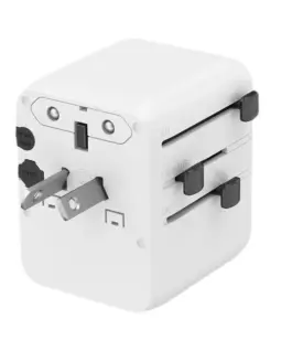 Alternative view of Gembird Universal travel power адаптер cube 20W