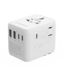 Gembird Universal travel power адаптер cube 70W