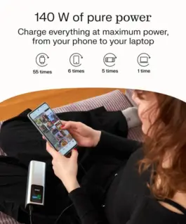 Alternative view of Green Cell външна батерия 25200mAh 140W PD