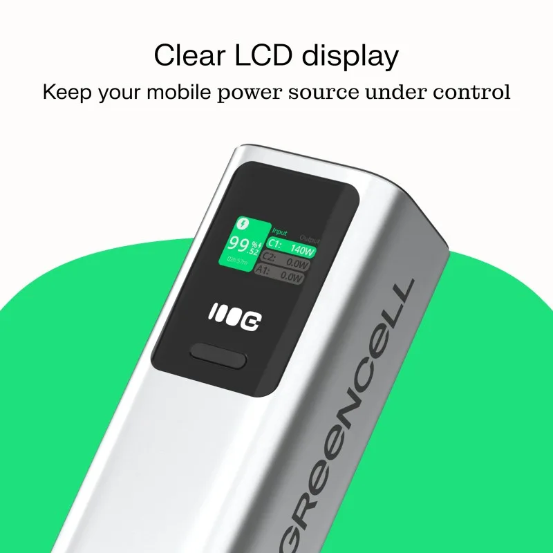 Green Cell външна батерия 25200mAh 140W PD - Image 4