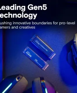 Crucial SSD диск T710 4TB M.2 NVMe 2280 PCIe 5.0 14500/13800 radiator