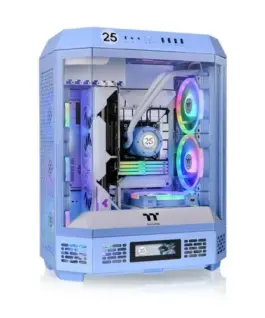 Thermaltake Thermaltake The Tower 6 00 TG - Hydrangea Blue