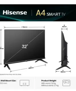 Alternative view of Hisense TV LED 32 inches 32A4Q