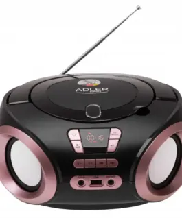 Adler Radio Boombox CD MP3 AD1181 черен copper