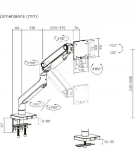 Digitus Monitor Mount DA-90473