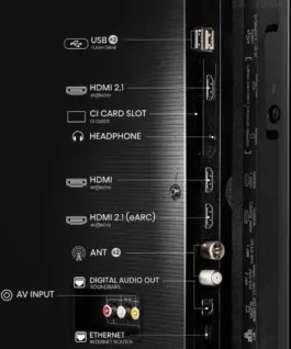 Hisense TV LED 55 inches 55A6Q