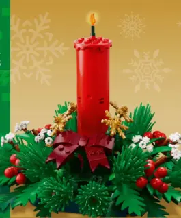 LEGO Klocki Iconic 40743 Świąteczna dekoracja stołu
