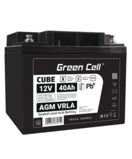 Green Cell Battery AGM VRLA 12V 40Ah IP54