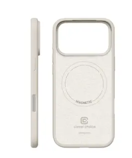 Alternative view of CRONG Case MagSafe iPhone 17 Pro Max stony бежов