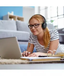 JVC слушалки HA-S33UC черен
