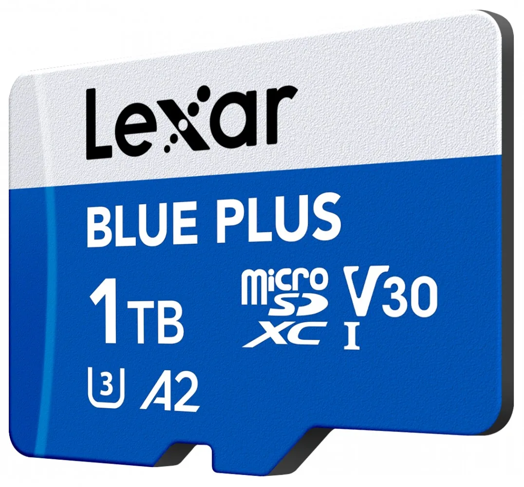 Lexar памет card microSD card 1TB C10 A2 U3 V30 170MB/s син Plus - Image 3